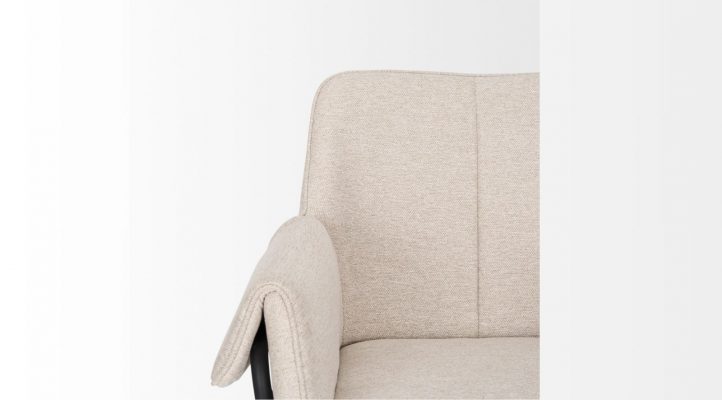 Brently- Oatmeal Accent Chair