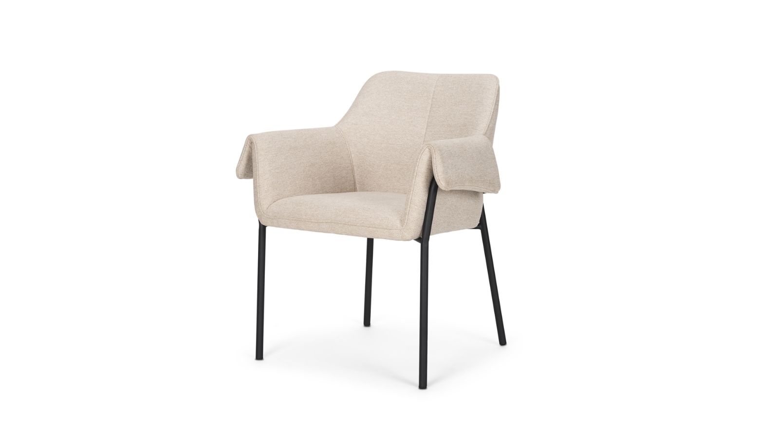 Brently- Oatmeal Dining Chair -1