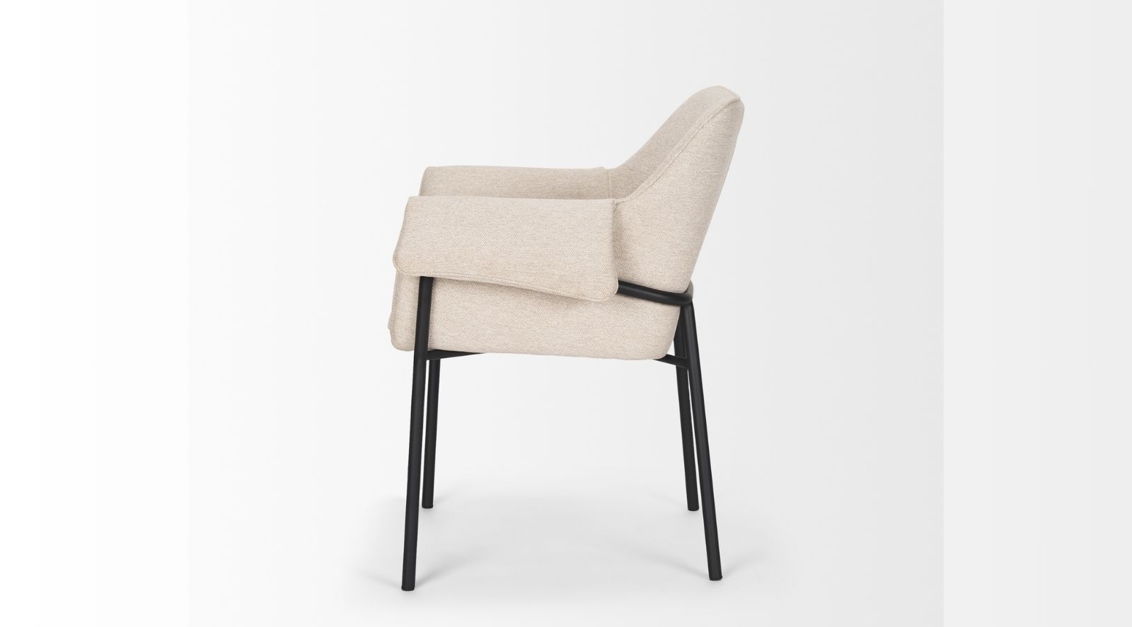 Brently- Oatmeal Dining Chair -3