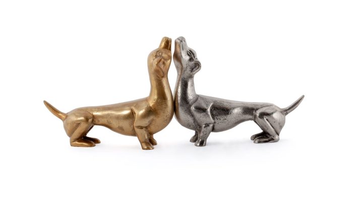 Dash Metal Sculpture Gold