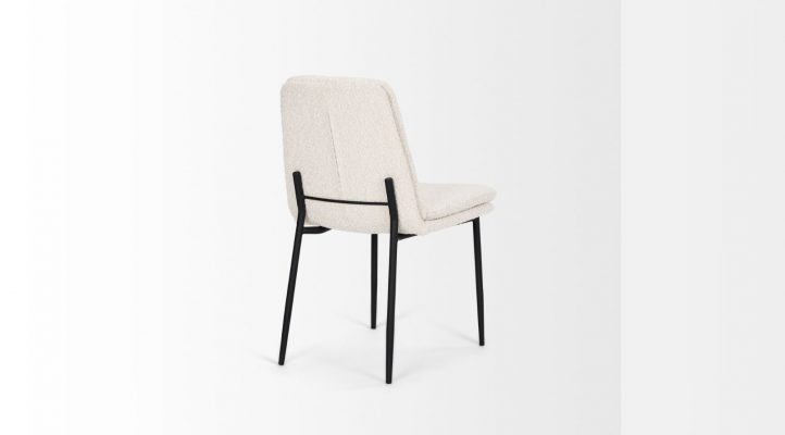 Eve Dining Chair- Cream Boucle