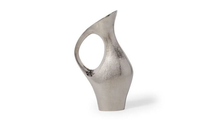 Kinsley Table Vase – Large Nickel