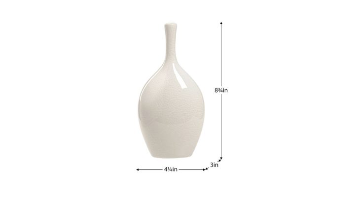 Lilo White Ceramic 8.75H”