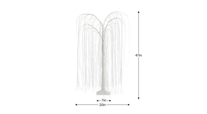 White Willow Freestanding 47H”180 Led