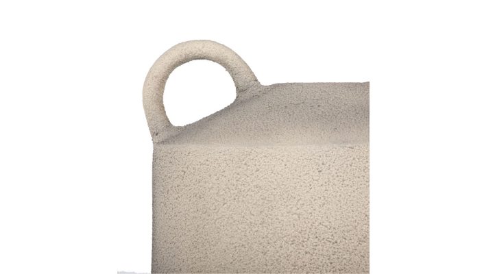 Zoey Table Vase – Large Mud