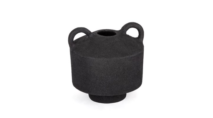 Zoey Table Vase – Small Black