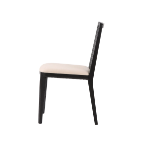 Kane Dining Chair- Oyster Linen/Black Frame