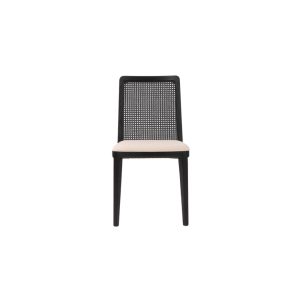 Kane Dining Chair- Oyster Linen/Black Frame