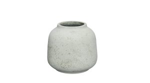 Taxco Small Vase – Antique White