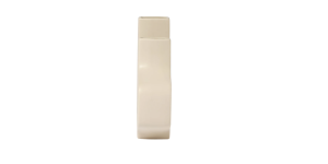 Abstract Duo 11.5 X 9h Matte Cream Ceramic Vase (5)