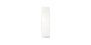 Abstract Duo 11.5 X 9h Matte White Ceramic Vase (5)