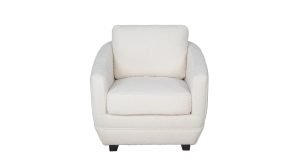 Baltimore Club Chair- Boucle Cream
