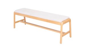 Brunette Dining Bench Oatmeal