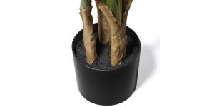 Banana Leaf Tree 47h” Potted Faux Plant