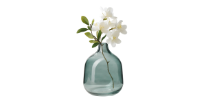 Belle 5.25h Glass Bud Vase - Blue (3)