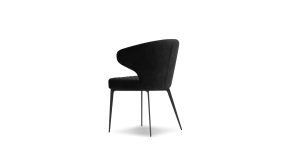 Hug Dining Chair- Coal