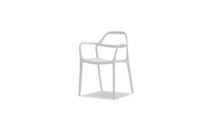 Chewie Stackable Dining Chair White