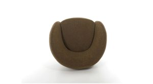 Dune Swivel Chair- Army Teddy