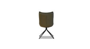 Puccini Swivel Dining Chair Evergreen