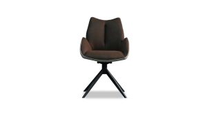 Gian Swivel Armchair- Espresso