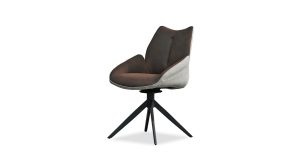 Gian Swivel Armchair- Espresso