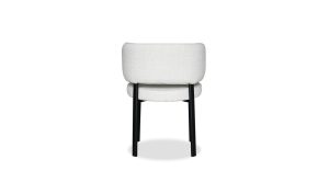 Lily Dining Chair- Alabaster Hopsack