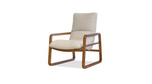 Hans Lounge Chair- Cream Boucle