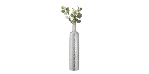 Helio Hammered Ceramic 19.5h Tower Bottle Vase (3)