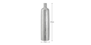 Helio Hammered Ceramic 19.5h Tower Bottle Vase (5)