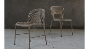 Kamari Dining Chair Ivory