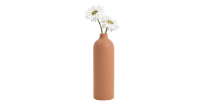 Komi 11h” Ceramic Bottle Vase – Terracotta