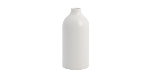 Komi 8h Ceramic Bottle Vase - White (1)