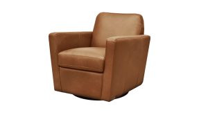 Kooper Swivel Chair Cognac