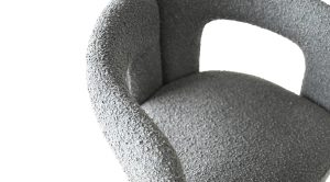 Melrose Armchair- Licorice Boucle