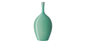 Lilo Celadon Crackle Ceramic 12.25h” Vase