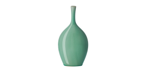 Lilo Celadon Crackle Ceramic 8.75h” Vase