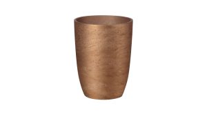 Mineral Small Tapered Vase – Metallic Bronze