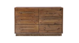 Nedved 6d Dresser- Dark Driftwood