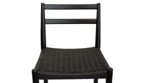 Nielson Counter Stool- Black/Black