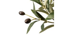 Olive Tree 37h” Cement Potted Faux Plant