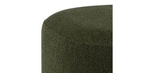 Pender Pin Leg Ashton Weave Upholstery Long Bench – Hunter Green