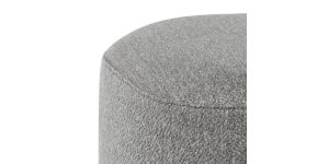 Pender Pin Leg Ashton Weave Upholstery Long Bench – Stone Grey