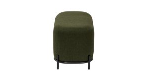 Pender Pin Leg Ashton Weave Upholstery Short Bench – Hunter Green