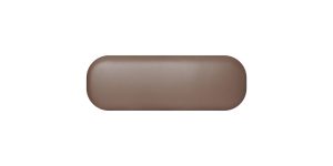 Pender Pin Leg Flat Grain Vegan Faux Leather Long Bench - Cocoa (5)