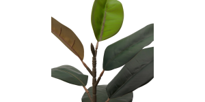 Rubber Tree 21h” Faux Potted Plant