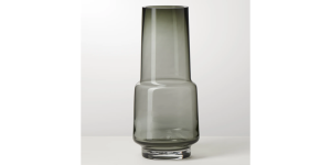 Solo Smoke Glass 11h Vase (2)