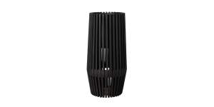 Summit Standing 30h” Black Acacia Wood PP Lined Planter