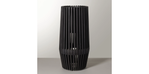 Summit Standing 30h” Black Acacia Wood PP Lined Planter