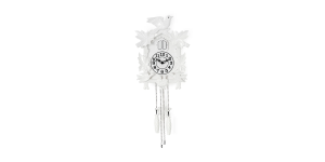 Village 27.5h” White Cuckoo Clock