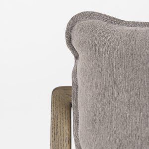 Brayden Accent Chair-Grey